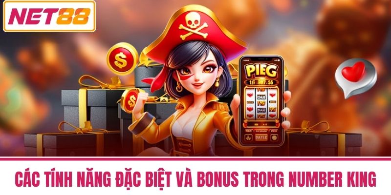 Number King Game Slot NET88 - Số Học Đầy May Mắn Và Thử Thách 4 Các Tính Năng Đặc Biệt Và Bonus Trong Number King